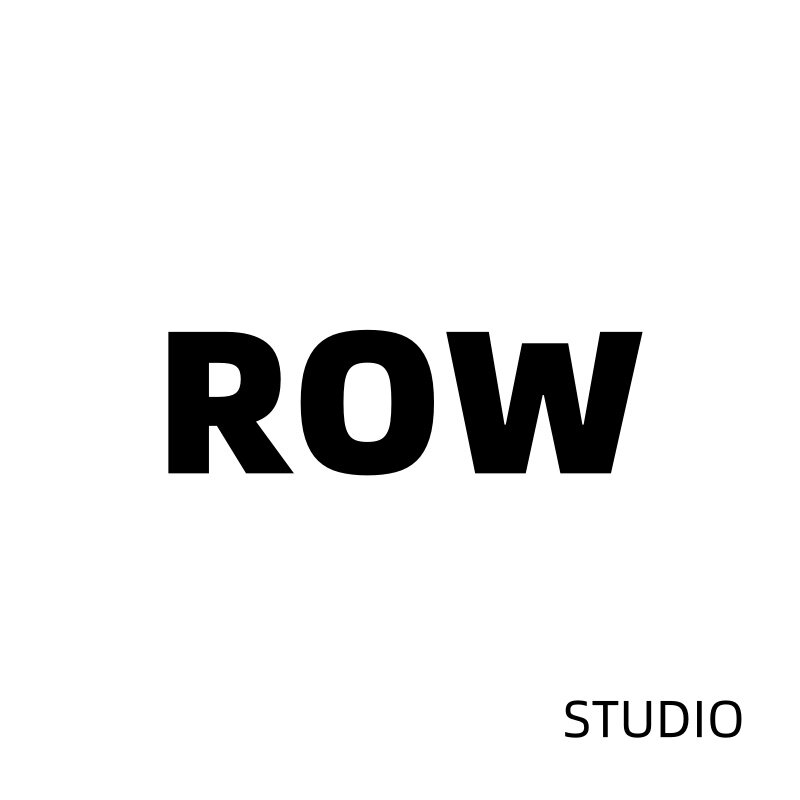 ROW STUDIO的LOGO