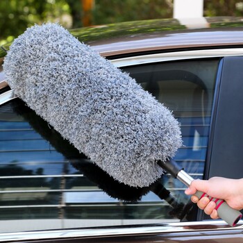 High-End Soft-Bristle Car Brush, Car Wash Brush, Car Cleaning Mop, Dust Removal Brush, Non-Damaging to Paint, Car Dust Cleaning Tool