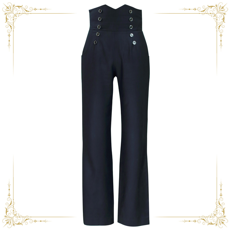 [in Stock] Immortal Memory Traveler - Original Design - Neutral and Handsome Prince Style Butler Retro Long Pants
