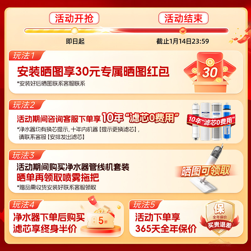 Qinyuan 100% Water Purifier for Home Use Ro Reverse Osmosis Direct Drinking Machine Kitchen Tap Water Filtration Water Purifier Water Dispenser