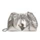 Summer High-End Luxury Niche Crossbody Mini Bag for Women 2025 New Model Silver Chain Lipstick Cloud Bag