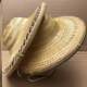 Bamboo Woven Rain-Shading Large Round Hat, Hainan Hat, Prop Hat, Brimmed Hat, Bamboo Woven Dance Hat, Round-Top Sunshade Large Bucket Hat