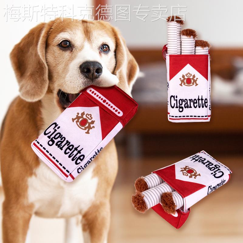 Cross-Border New Amazon Cigarette-Like Dog Toy Pet Self-Entertainment Chew-Resistant Plush Toy Factory Cross-Border New Amazon Cigarette-Like Dog Toy Pet Self-Entertainment Chew-Resistant Plush Toy Factory