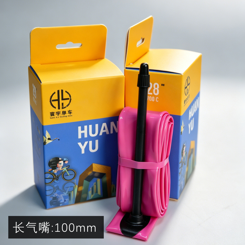 Universal Bicycle Tpu Inner Tube for Triathlon Bikes and Tt Bikes, 700C 25C 28C Inner Tube with Valve Stem Length 100mm