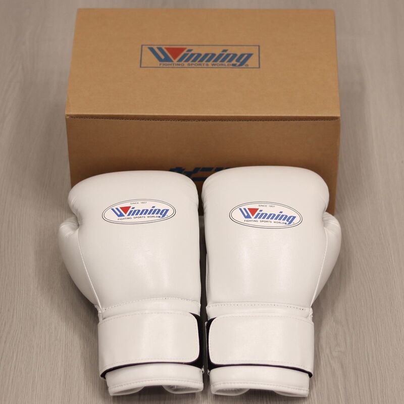Winning Style Lace-Up Japanese Boxing Gloves for Adults and Children, Martial Arts, Muay Thai, Fighting, Free Fighting, Non-Original