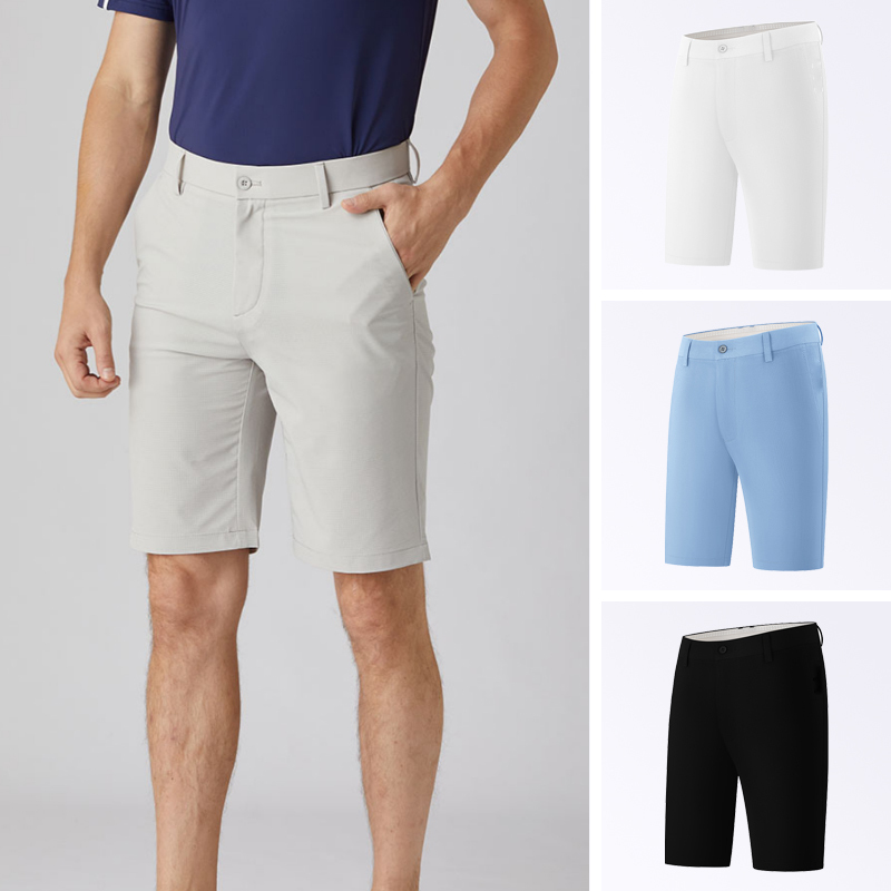 New Korean Style Golf Men's Shorts, Elastic, Quick-Drying, Breathable, Straight-Leg, Outdoor Versatile Sports Shorts New Korean Style Golf Men's Shorts, Elastic, Quick-Drying, Breathable, Straight-Leg, Outdoor Versatile Sports Shorts