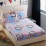 Giường cotton Meng Lifei Khăn trải giường đơn mảnh trải giường nệm đặt bộ bảo vệ Simmons 1.5 1.5m giường Ga chun và ga phủ