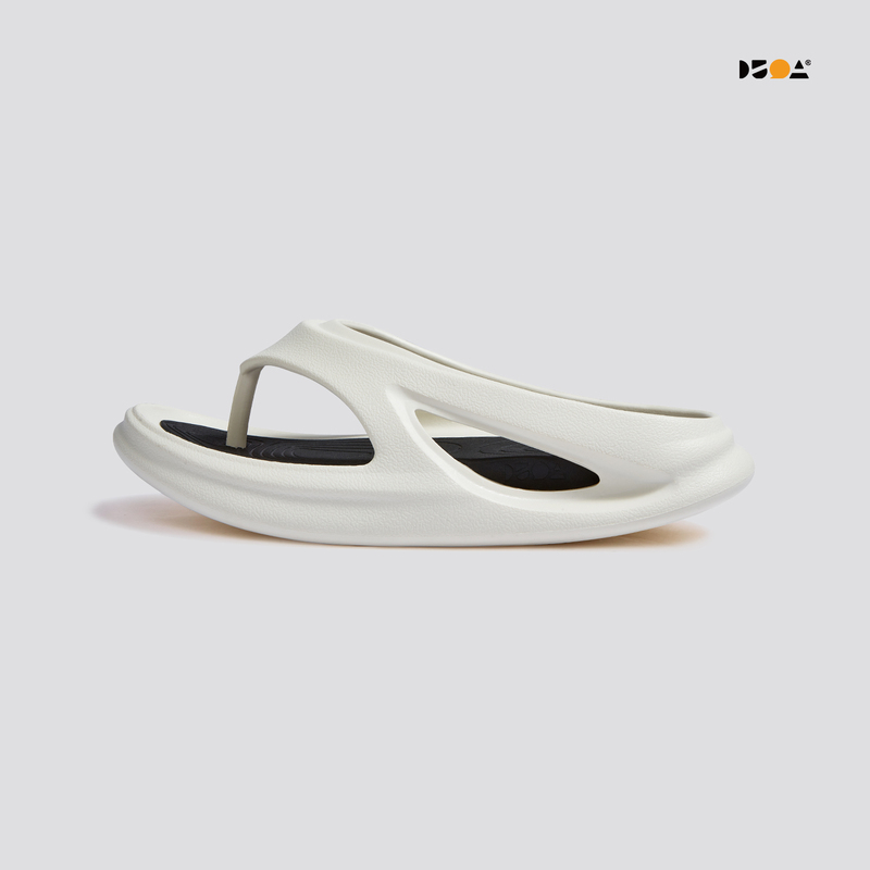 Lingwujiu Er Flip-Flops Can Be Worn Outside, Suitable for the Beach, Water Activities, Non-Slip, Cushioning, Simple Street Style, Beach Thong Sandals