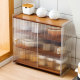 Kitchen cupboard storage rack h cabinet type bowl and plate storage rack box multi-function bowl rack seasoning rack bowl and chopsticks cabinet storage