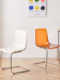 Nordic Light Luxury Dining Chair for Home Use, Vintage Desk Chair with Backrest, Minimalist Designer Cafe Dining Table Meeting Reception Chair