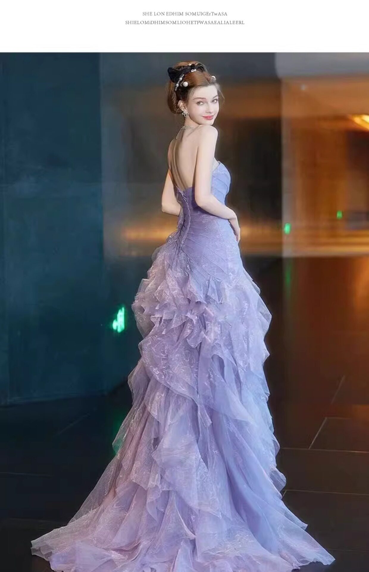 Детская куртка Жан purple strapless evening dress fairy light luxury engagement