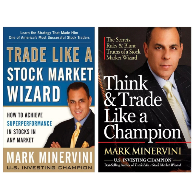 [2 Volumes] Trade Like a Stock Market Wizard, Think & Trade Like a Champion English Paper Edition