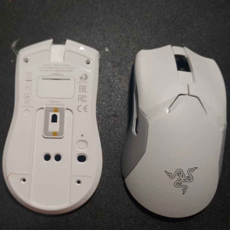 Original Accessories Suitable for Razer Viper Ultimate Mercury Edition Mouse Shell Upper and Lower Covers Scroll Wheel