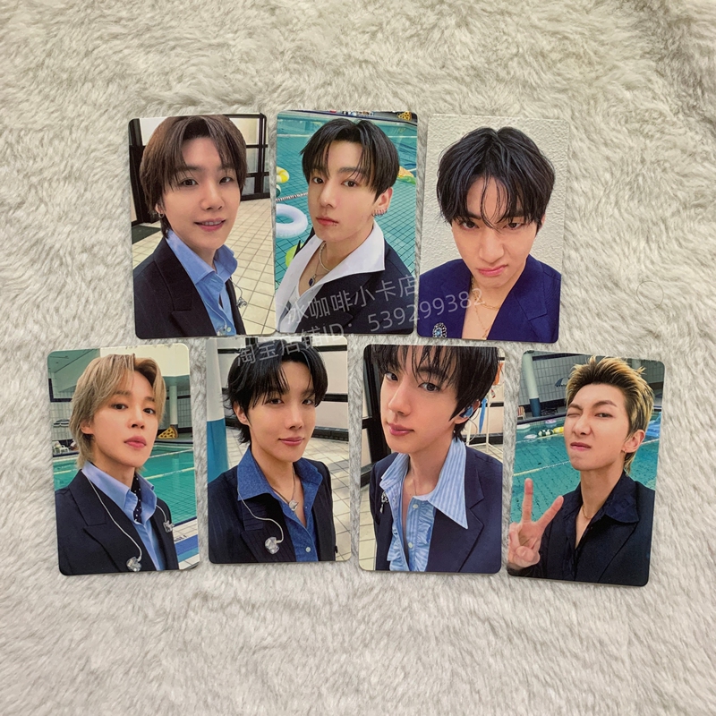 Bts Japanese Limited Edition Cards, All Members Are Included: Ateez, Jungkook, Kim Taehyung, Min Yoongi, Small Cards, Bts