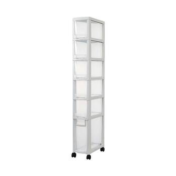 Drawer-style bathroom storage cabinet sewing cabinet kitchen gap cabinet storage rack kitchen clip storage cabinet