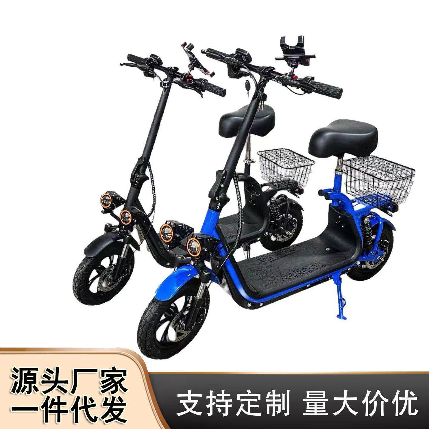 跨境小哈雷电动代步车测评｜迷你折叠电瓶车，城市通勤新宠儿-滑板车-淘宝好物网