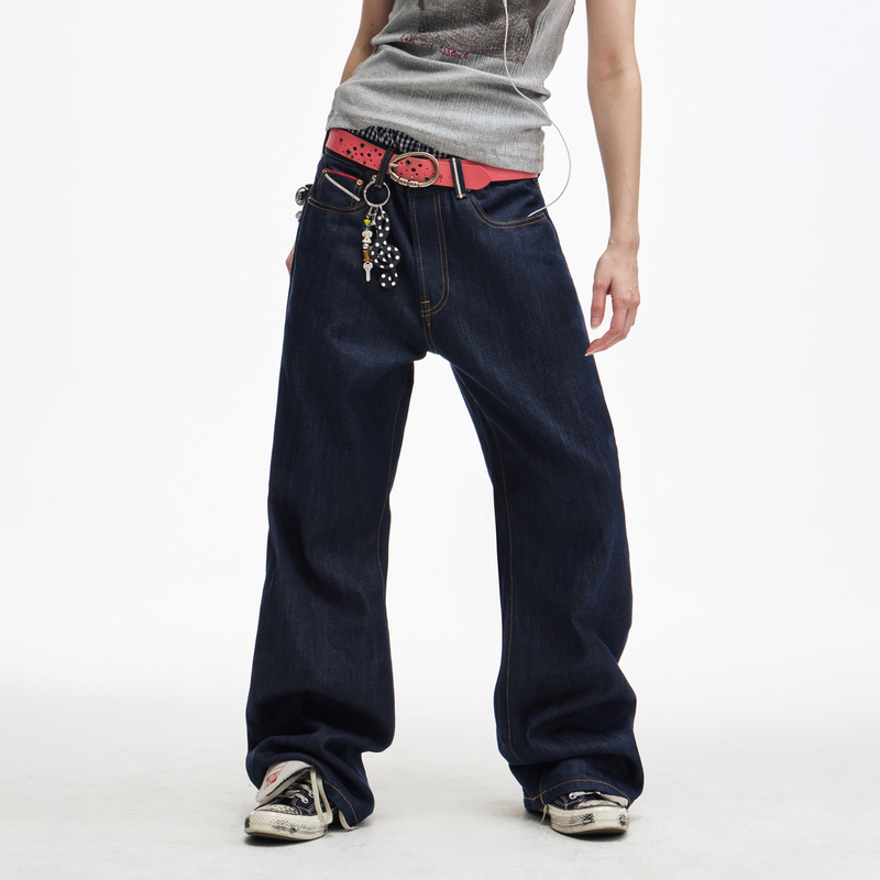Yemanup* Medal Blue Original 2021m Straight-Leg Flared Jeans 13oz Yemanup* Medal Blue Original 2021m Straight-Leg Flared Jeans 13oz