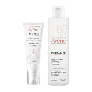 "雅漾修护霜保湿补水舒缓水乳套装组合"