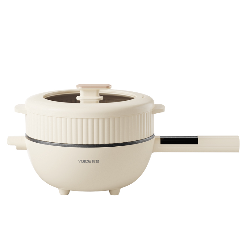 优益电器 Y-DCG03智能电炒锅（电脑款）+蒸笼