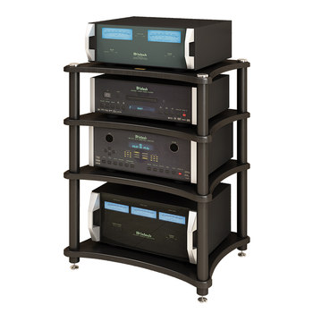 Amplifier rack, amplifier cabinet, video room equipment cabinet, removable speaker, audio cd amplifier, shock-absorbing tripod