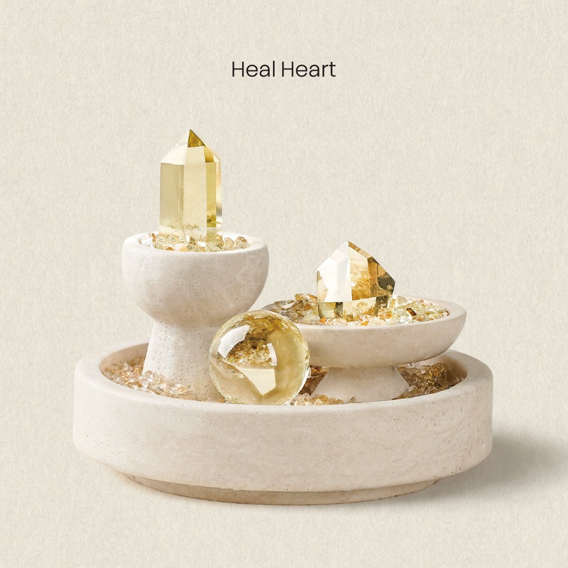 The "Wealth Attraction" Cornucopia Is a Natural Citrine Home Decoration Piece That Brings Prosperity and Wealth, Making It an Ideal Gift