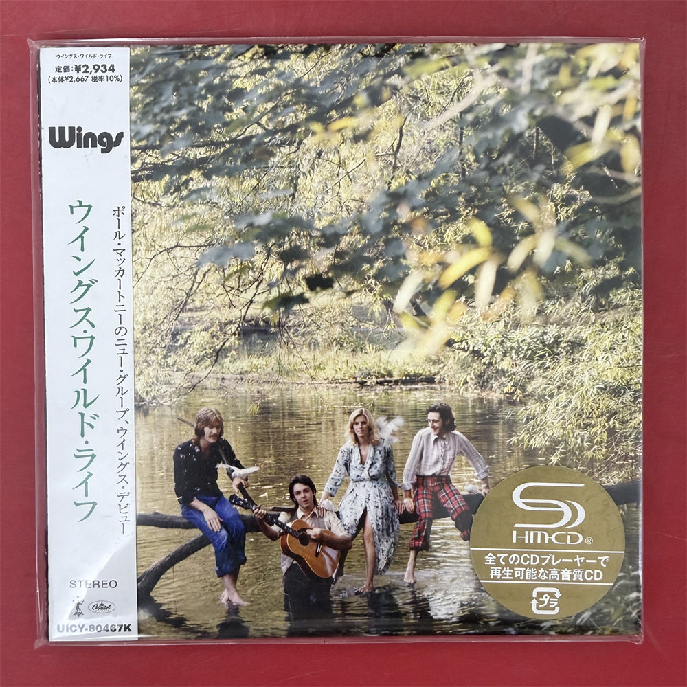 SHM-CD Paul McCartney Paul McCartney Wings Wild Life Японская версия нераспечатана