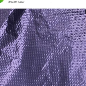 Большой черный пластиковый мусорный мешок для домашнего использования, большая сумка для коммерческого использования, увеличенная толщина, размер