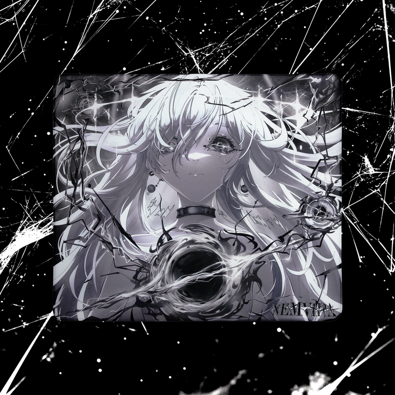 Nemvira "Black Hole Sp" Inoue Poron Fine Surface Control Grip Pad Two-Dimensional Gaming Mouse Pad