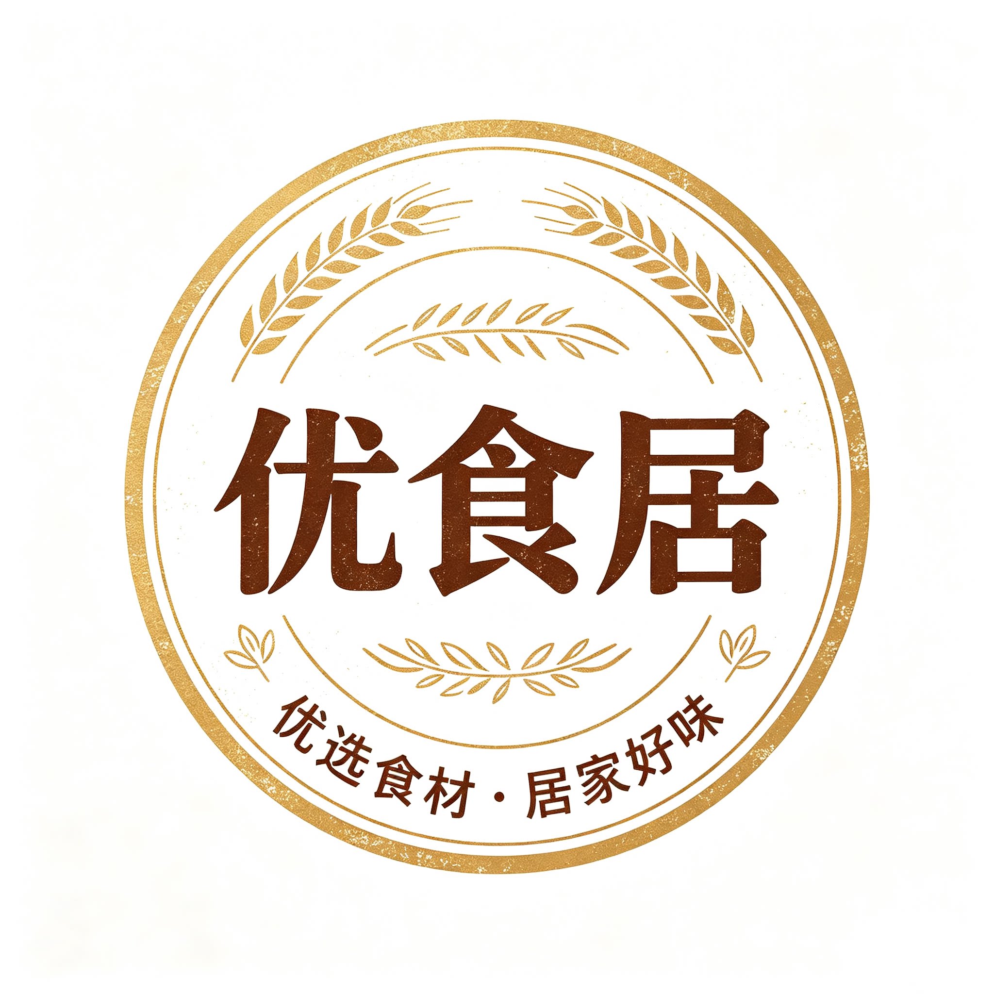 优食居食品店的LOGO