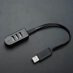 멀티 포트 충전 USB Extender Cable Splitter Hub Hub 1 ~ 3 개의 외부 변환 확장 충전 확장