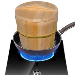 찐 쌀 나무 통발 쌀쌀한 쌀 찐 쌀 나무 통풍구 쌀 공 Y 찐 쌀 상업 대형 전나무 가정용 쌀 나무 통 나무 배럴 작은 크기