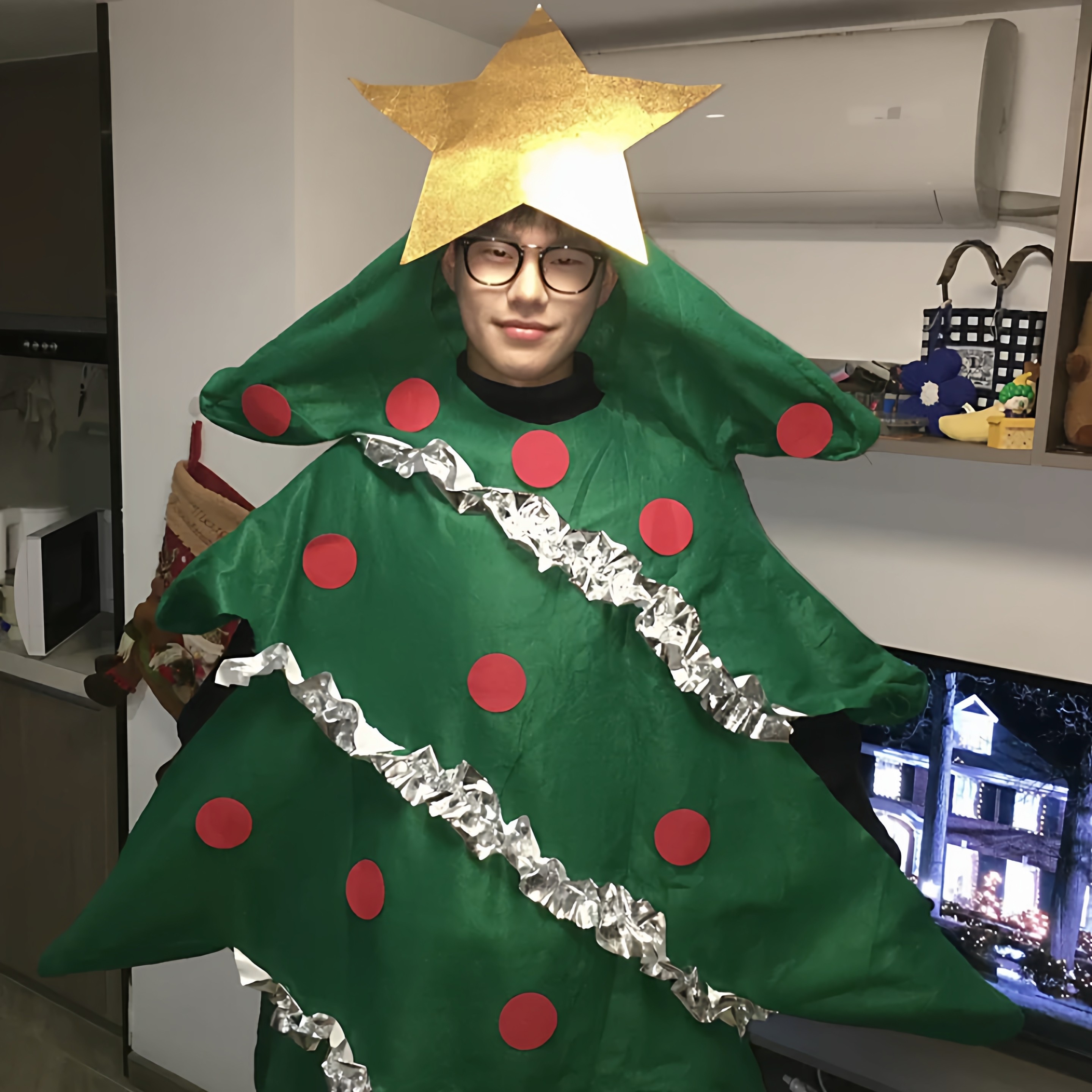 圣诞树情侣cos穿搭推荐：25年爆款玩偶服拍摄道具合集_cos服装_淘宝服装网, image size:2880x2880