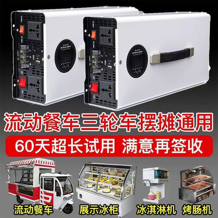 Преобразователь/инвертор чистой синусоиды для дома и автомобиля 12V/24V/48V/60V/72V в 220V, конвертер энергии, высокая мощность