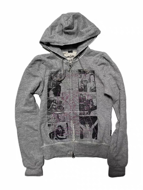 【Exclusive in Stock】Hysteric Zipper Portrait Sweatshirt Hysteric×Destroy Allmonster 【Exclusive in Stock】Hysteric Zipper Portrait Sweatshirt Hysteric×Destroy Allmonster