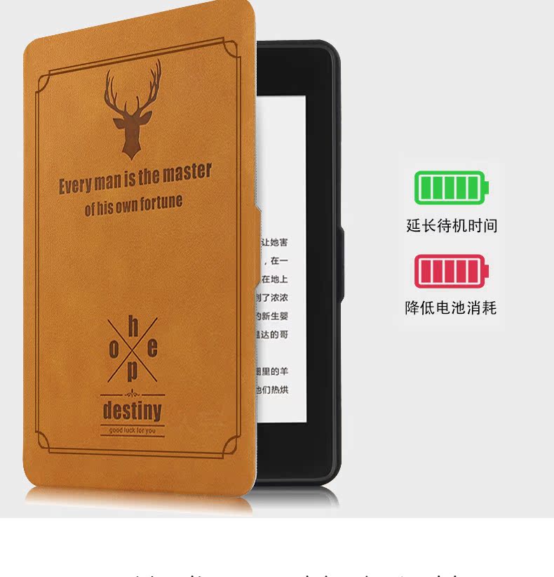 Kindle Paperwhite 4 thế hệ mới bảo vệ tay áo 2018 Amazon phiên bản e-book của 998 nhân dân tệ da - Phụ kiện sách điện tử ốp lưng máy tính bảng samsung tab a8 2019