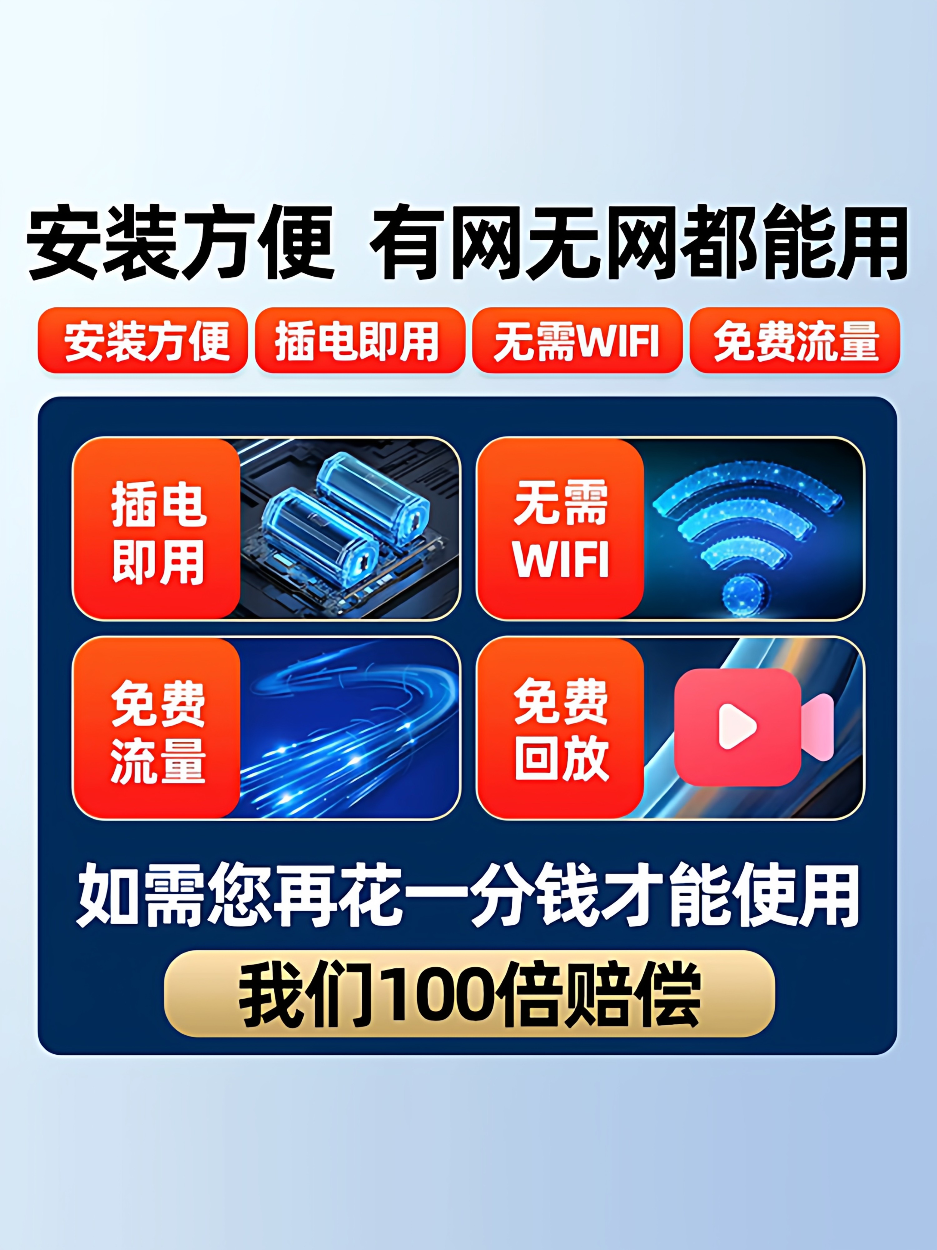 Camera Monitor 360-Degree No-Blind-Angle Home Use Mobile Phone Remote Outdoor High-Definition Night Vision 4g Wireless Solar Power