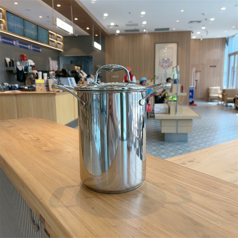 Exported to German 18/10 Stainless Steel Asparagus Pot Small Fryer Deep Soup Pot Boiled Corn Pasta Macaroni Pot Exported to German 18/10 Stainless Steel Asparagus Pot Small Fryer Deep Soup Pot Boiled Corn Pasta Macaroni Pot