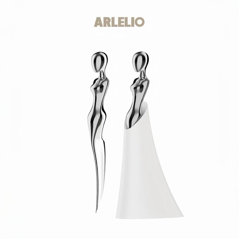Arlelio Moon Goddess Knife Fruit Knife Decorative Ornament Niche High-End Light Luxury Peeling Knife Housewarming Gift Arlelio Moon Goddess Knife Fruit Knife Decorative Ornament Niche High-End Light Luxury Peeling Knife Housewarming Gift