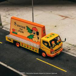 Tw Tarmac Works 1:64 Mitsubishi Trailer Truck Ohigenopon Alloy Simulation Car Model