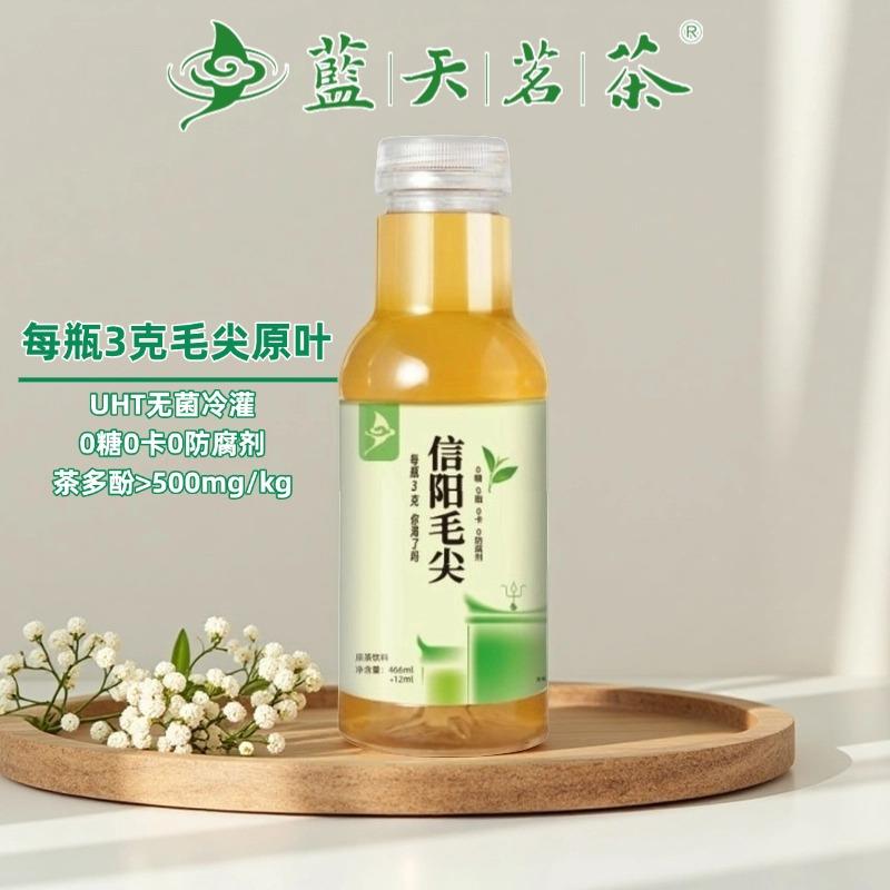 Blue Sky Tea 2025 New Tea Xinyang Maojian Original Flavor Tea Drink Sugar-Free Beverage Green Tea Original Flavor Tea 0 Fat 0 Calories 0 Preservatives