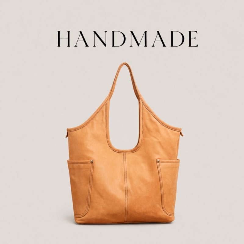 【Great Deal & Only Today】Simple Style Tote Bag for Women, Large Capacity, Niche Handbag/Shoulder Bag - A9601