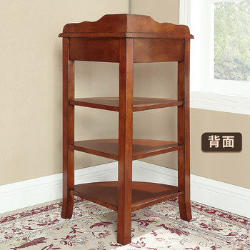 Small corner cabinet corner corner storage cabinet american living room and bedroom corner solid wooden triangle w rack storage corner