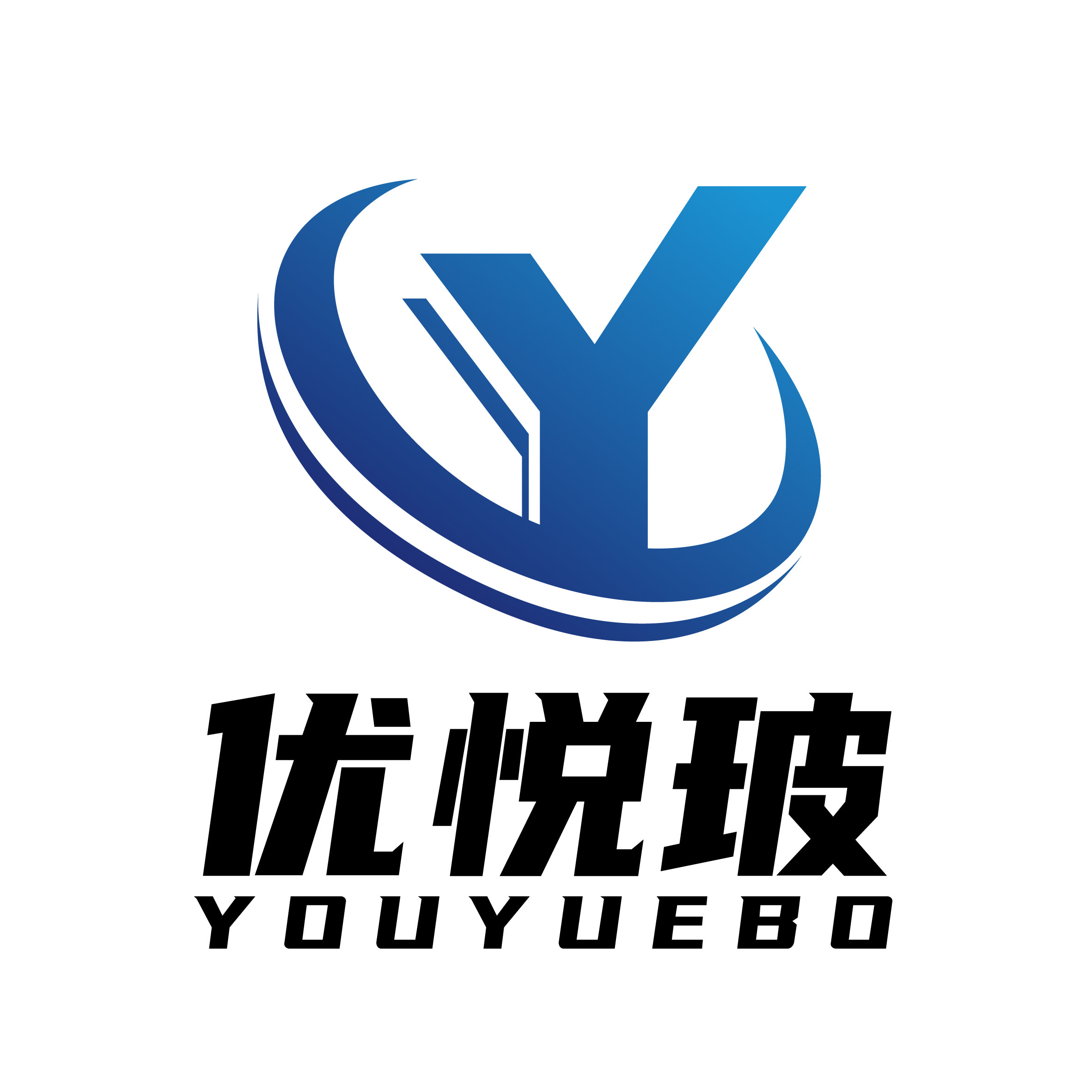优悦玻旗舰店的LOGO
