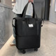 Travel bag Large capacity suitcase trolley storage bag for men with universal wheel N pulley wheel foldable backpack