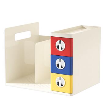 Select bashi desktop bookshelf student desktop storage partition board book file book file book file class storage storage small drawer