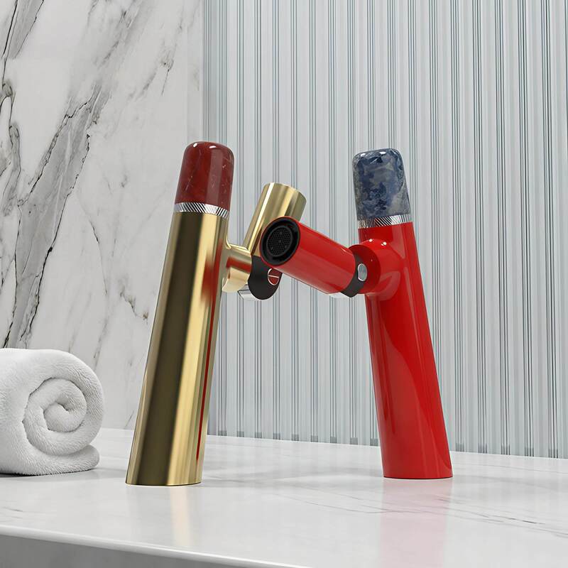 Time Series Creative Washbasin Faucet for Bathroom Sinks, Suitable for High-End Designer Models Time Series Creative Washbasin Faucet for Bathroom Sinks, Suitable for High-End Designer Models