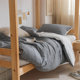 Maternal and infant Class A full cotton student dormitory single bed three-piece set dormitory water Q wash quilt cover 4 pieces bed sheets