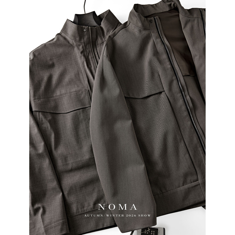 Noma D*Or Is the Same as Japan's Nikke Waterproof Technology Wool Stand-Up Collar Short Wide Outdoor Jacket