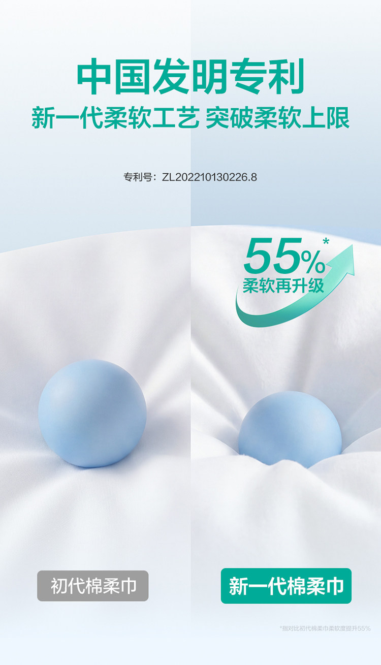 安享好物 安享S级洗脸巾-全棉时代全棉柔巾 国标