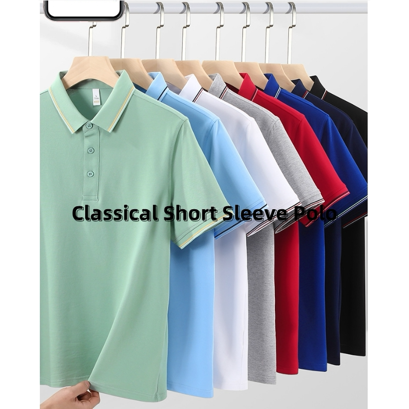 JHXDF #PRO011 Classical Short Sleeve Polo 经典POLO(0120)
